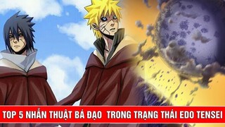 Top 5 nhẫn thuật/cấm thuật bá đạo nếu trong trạng thái Uế Thổ Chuyển Sinh