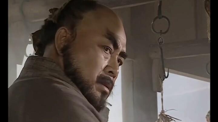 Lu Zhishen picks a fight with the Town Pass Butler and gets mercilessly beaten to death—control skil
