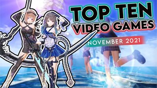 Top Ten Video Games November 2021 - Noisy Pixel