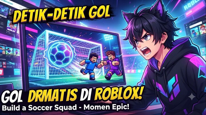 Detik-Detik Gol Dramatis di Roblox!