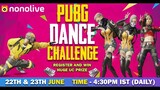 PUBG MOBILE DANCE CHALLENGE [PART 1] on NoNoLive India [PUBG LIVE EVENT]