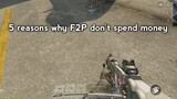 5 reasons why F2P players don't spend money in CODM
