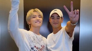 230902 SEVENTEEN 李灿DINO 在电梯里 零站