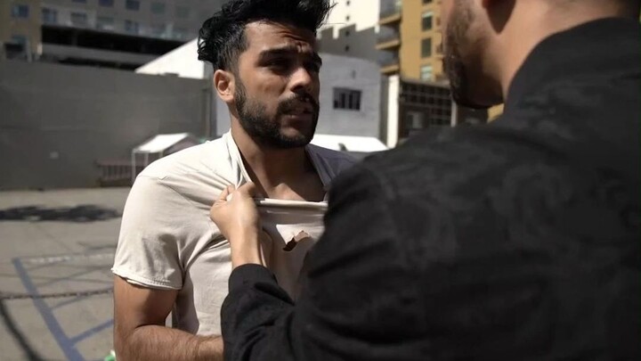 When you're walking down the street and someone offers to wash your car for you