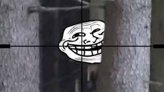 他要不是怕出局，绝对能用手接住你的子弹