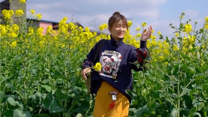 I learned a fancy dish outside, but my knife skills are just terrible—I ended up making spicy eel st