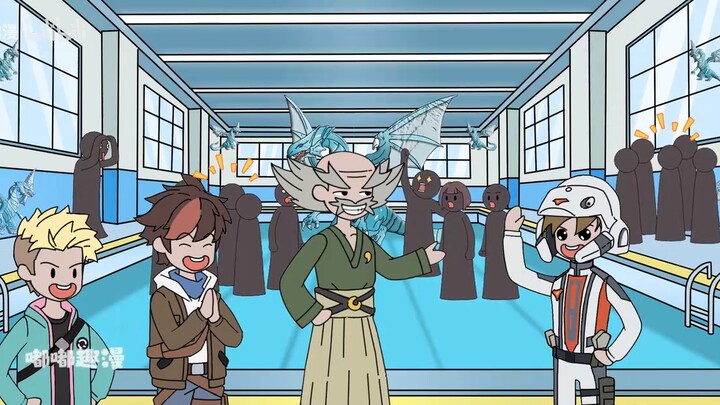 "Dudu chơi bài" P10! Người chơi bài từ thế giới ngầm của thế hệ You du hành đến Yu-Gi-Oh! AI Kaiba đ