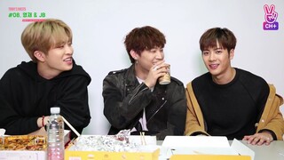 Got7 Jackson show live vlive with Youngjae & Jayb