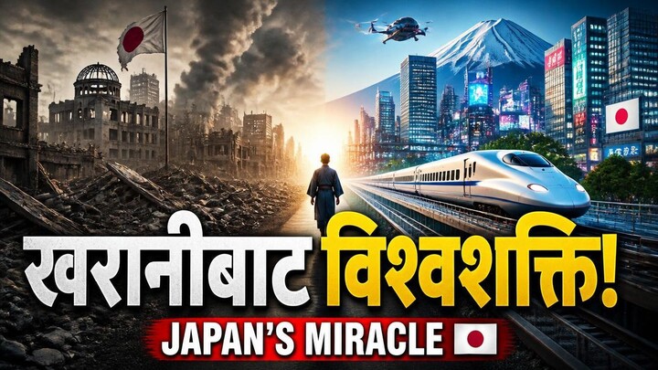 1945 मा ध्वस्त जापान कसरी विश्वको आर्थिक शक्ति बन्यो? 🇯🇵 | Japanese Miracle