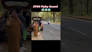 Kawasaki Z900 Flyby reaction 😱 #shorts #short #kawasaki #z900 #flyby #sound