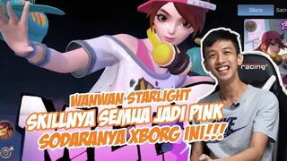 SKIN STARLIGHT WAN-WAN.. EFFECTNYA JADI PINK SMUA, INI MAH SAMA KAYA XBORG!! REVIEW SKIN TERHOKI GW!