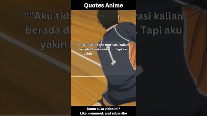 Quotes Anime part 42 2023 #shorts #short #animequotes #anime #haikyuu #hinatashoyo #kageyamatobio