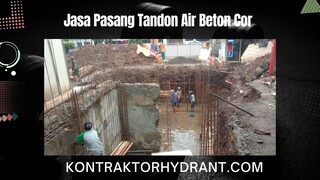 Jasa Pasang Tandon Air Beton Cor