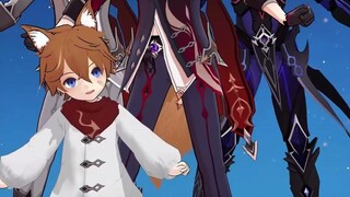 [No CP direction] Zhongli and his child, Dadalia and his child can't find their mother. Can you help