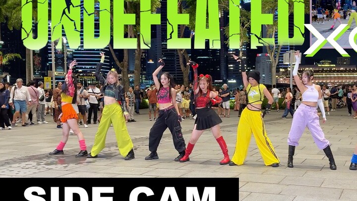 【Z轴舞团】路人视角看神走位XG-UNDEFEATED翻跳直拍