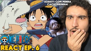 CHOUCHOU É O MELHOR 😭 React One Piece EP. 6