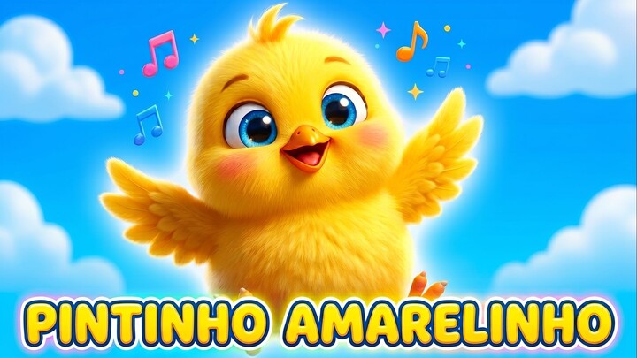 🐥 Pintinho Amarelinho | Música Infantil para Crianças