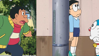 Doraemon: How to divide four buns among five people? Fat Tiger came up with a good idea!