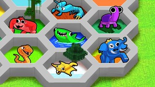 RAINBOW FRIENDS MEGA ZOO! (Animals, Fish, Bugs)