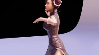 [Cheongsam Tifa MMD] Saling menampar, lebih baik menari bersama! Kami saling menampar saat itu, tapi