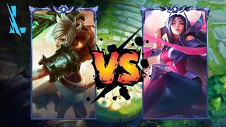 Wild Rift - Riven vs Irelia | Rank Match Game