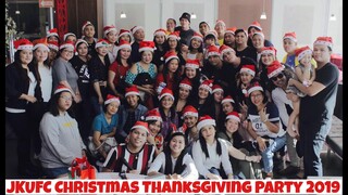 JKUFC Christmas Thanksgiving Party 2019 Highlights with JK Labajo and juan karlos Bandmates