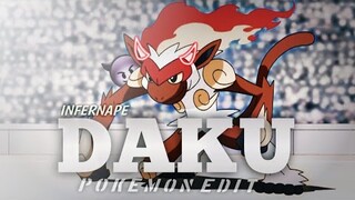 DAKU - INFERNAPE ATTITUDE STATUS 😈🔥 | POKEMON EDIT | Onerise editz