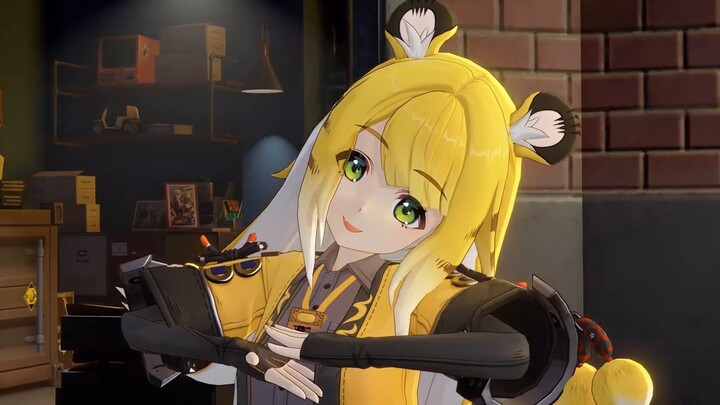 [Ray Rendering Imitation Absolute Zone Zero] จูฟู่ - คนงานข้าวโอ๊ตที่เพิ่งจ้างมา น่ารักมั้ยล่ะ?