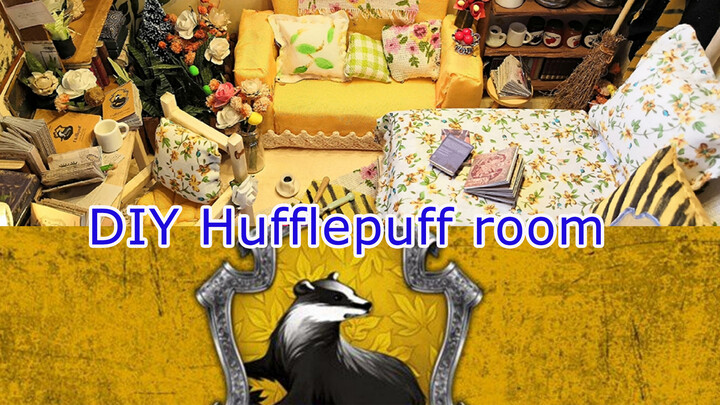 [Mô Hình] Nếu Phòng Học Sinh Mới Hufflepuff Trông Như Này