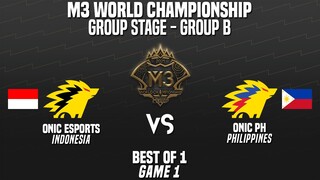 [GAME 1] ONIC ID VS. ONIC PH | M3 WORLD CHAMPIONSHIP