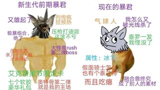 现在的泰兰特VS以前的泰兰特
