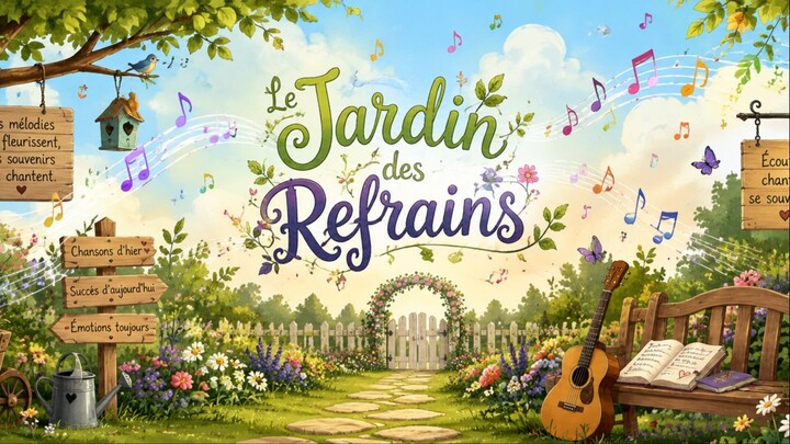 🇫🇷 C'est la Mère Michel 🐱 | French Nursery Rhyme for Kids | Le Jardin des Refrains | 法国儿歌.