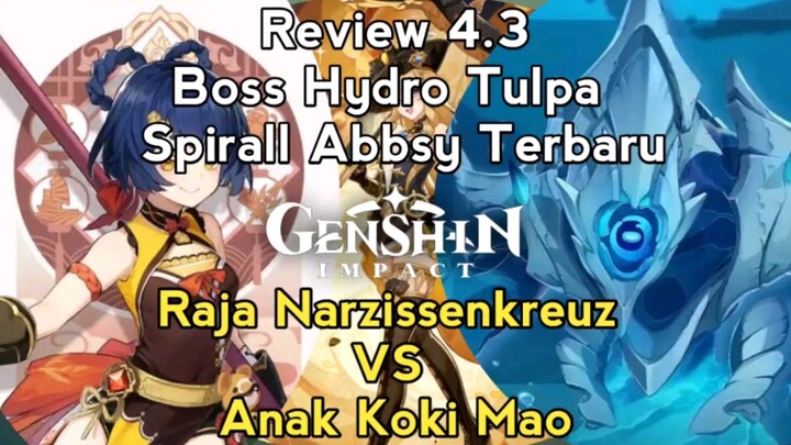 TEST RUN SPIRAL ABBSY 4.3! LANTAI 12 CHAMBER 3, HYDRO TULPA VS PARTY XIANLING IMPEK |Genshin Impact|