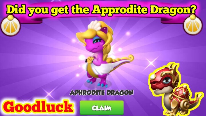 Unlocking✨ Approdite Dragon-Dragon Mania Legends