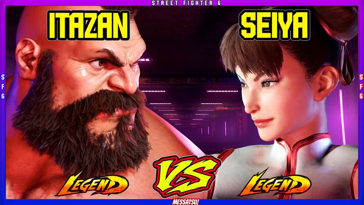 SF6 Itazan (Zangief) VS Seiya (Chun li)💥Messatsu!💥街頭霸王6💥Street fighter 6