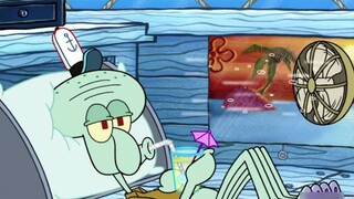 ทันทีที่ Squidward เริ่มโหมดพักกลางวัน ผู้คนมากมายมาที่ร้านเพื่อสั่งอาหาร ซึ่งทำให้เขาโกรธมาก