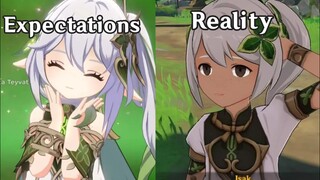 Nahida - Expectations Vs Reality