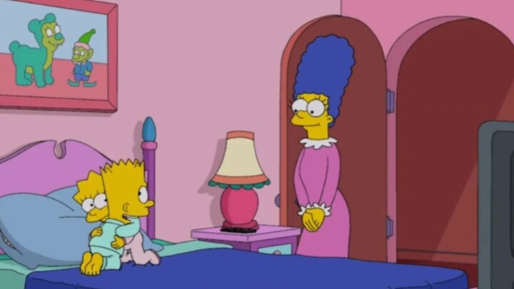 Betapa lucunya Lisa dan Bart ketika mereka masih kecil di The Simpsons