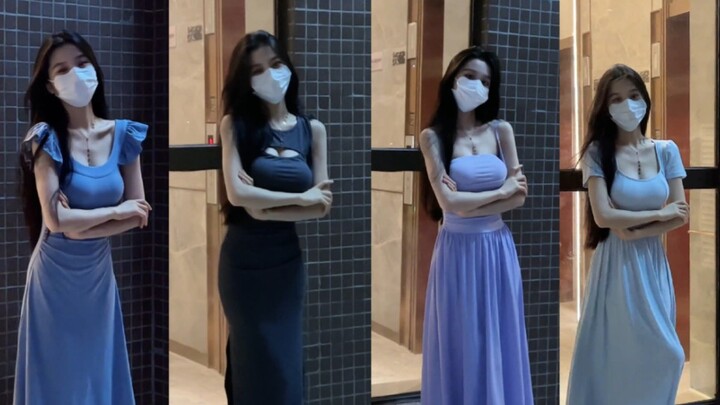 The “most balanced figure” paired with the “perfect dress”—I just love this kind of body! Do you lik