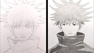 How to Draw Megumi Fushiguro - [Jujutsu Kaisen]