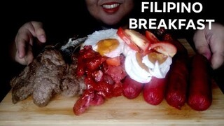 FILIPINO BREAKFAST//PINOY ALMUSAL//NO TALKING//MUKBANG