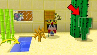 แอบเป็นบล้อกทุกอย่าง😂 ที่อยู่ในมายคราฟ จะรอดมั้ย! | MINECRAFT ซ่อนแอบ