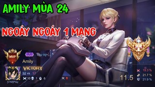 Amily Mùa 24 Ngoáy Ngoáy Là Có Mạng || VM Gaming 36 || Liên Quân Mobi