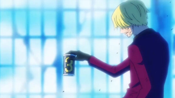 Sanji throws away his transformation device, all to help Luffy achieve his dream.