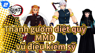 [Thanh gươm diệt quỷ MMD] Lựa chọn vũ điệu kiếm sỹ - Giyuu, Muichirou, Kyojuro & Uzui_2