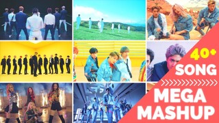 K-POP MEGA-MASHUP (40+ SONGS) (BTS, EXO, SEVENTEEN, BLACKPINK, GOT7 & MORE)