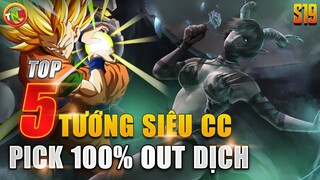 Liên quân Top 5 tướng Siêu CC Pick là 100% Team thích Mùa 19 Leo Cao Thủ Dễ Dàng TNG