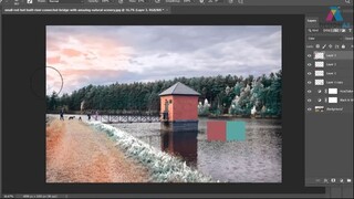 Hướng dẫn làm tuyết rơi mùa hè với photoshop