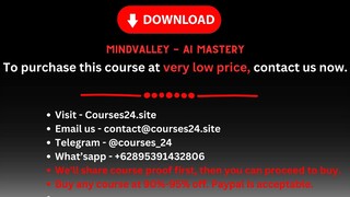 Mindvalley - AI Mastery