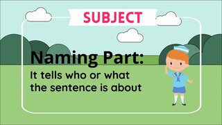 Subject And Predicate:Two Important Parts Of A Complete Sentence-English